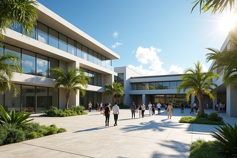 University campus in Mauritius