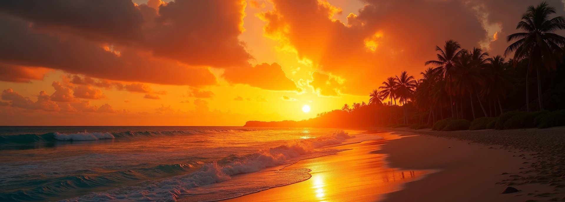 Mauritius sunset